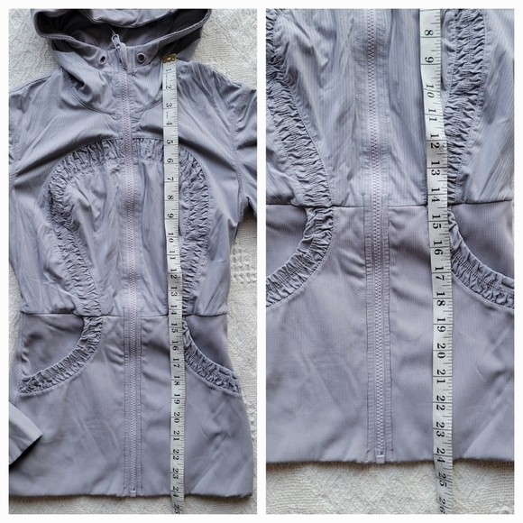 Lululemon Dance Studio Jacket * Reversible* Blurred Grey - Picture 7 of 9